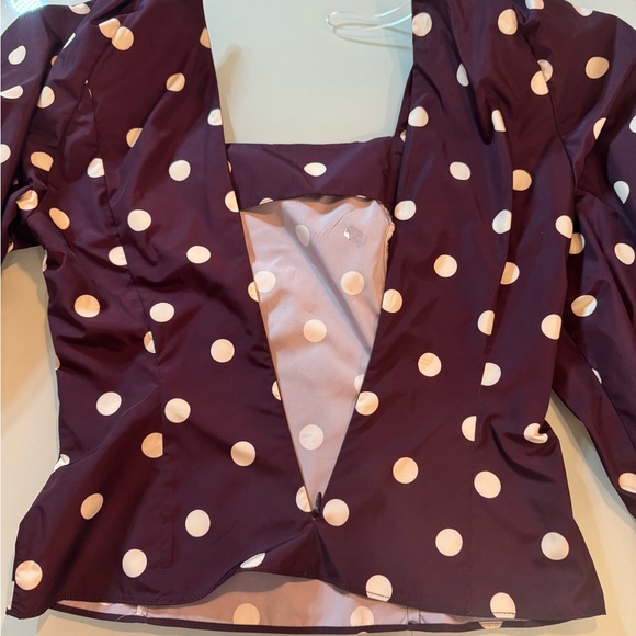 Zara - polka dot blouse - size M - Picture 4 of 6